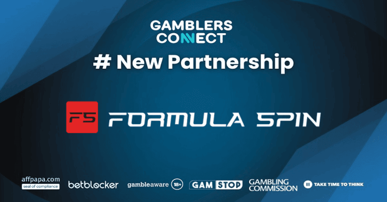 Formula Spin & Gamblers Connect Enter A New Partnership
