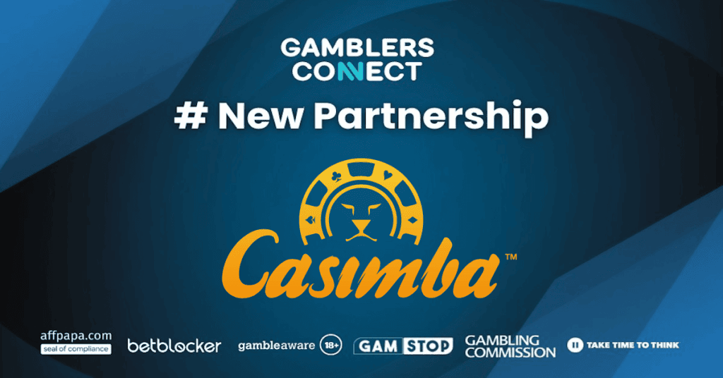 Casimba Casino & Gamblers Connect Enter A New Partnership