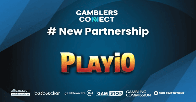 PlayiO Casino & Gamblers Connect Enter A New Partnership