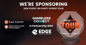 Gamblers Connect Will Sponsor a Side Event During The PartyPoker UK Tour Powered by EDGE Europe’s Gaming Expo