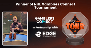 Jason Smith Is The Winner of The NHL Gamblers Connect Side Tournament at The PartyPoker Tour