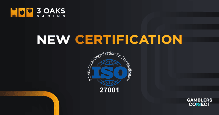 3 Oaks Gaming Receives ISO 27001 Certification