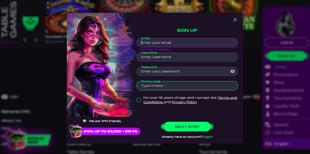 glitch-spin-casino-register