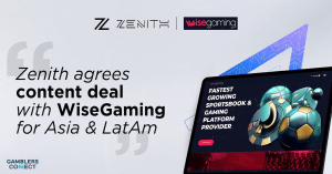 WiseGaming Strikes Content Partnership with Zenith Gaming