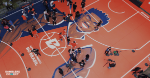 Betano Ambassador Gianis Antetokounmpo Unveils New Basketball Court in Rio