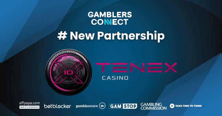 Tenex Casino & Gamblers Connect Enter A New Partnership
