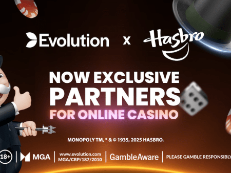 Evolution and Hasbro Sign Exclusive Deal for Monopoly-Branded Online Casino Games