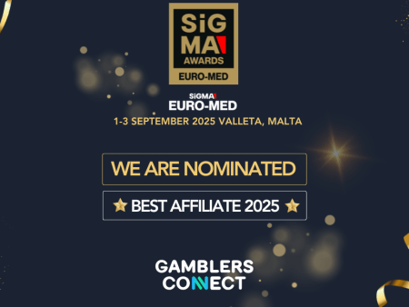 Gamblers Connect Nominated for ‘Best Affiliate 2025’ at The SiGMA EURO-MED Awards