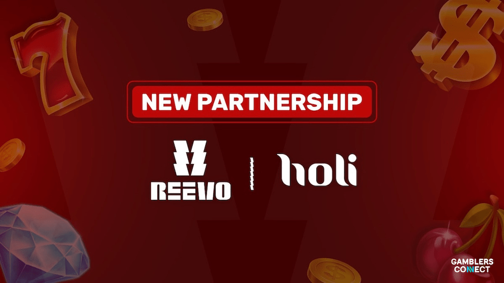 A screenshot of Holi's live dealer game 'Holi Bac' displaying a clean user interface and a professional live dealer, illustrating the content now available on the REEVO platform.