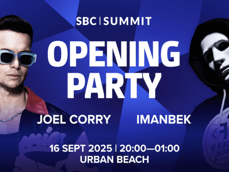 Joel Corry and Imanbek to Headline Star-Studded SBC Summit Opening Party