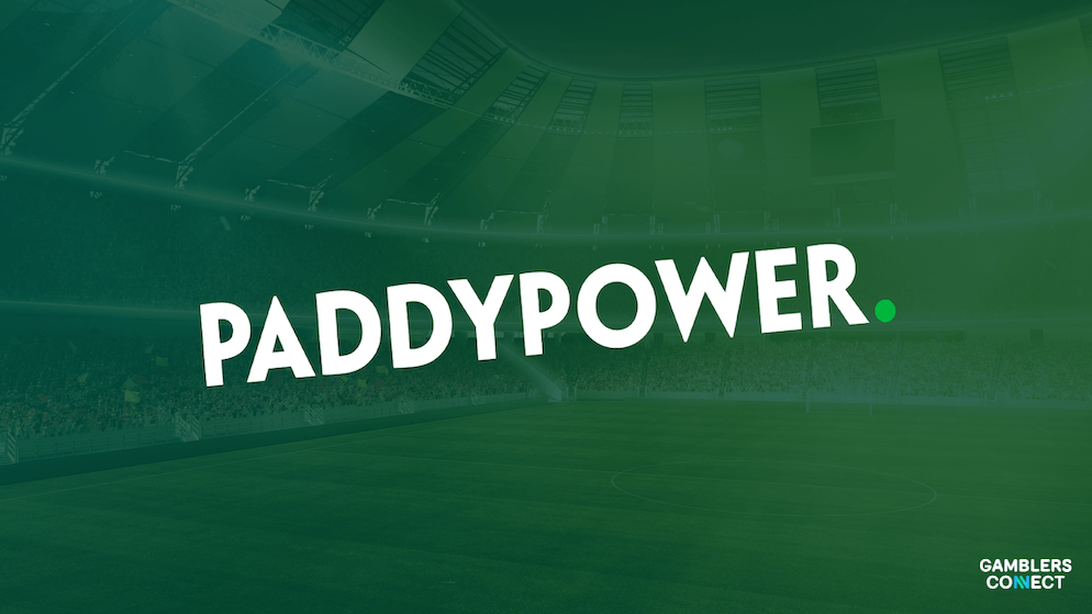 The Paddy Power logo alongside the Premier League trophy, with text announcing a "justice refund" related to the Manchester City FFP investigation
