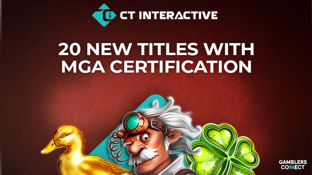 A closer look at some of the key game titles that received MGA certification, such as Doctor Winstein Buy Bonus, Duck of Luck Buy Bonus, and the refreshed Lucky Clover 10 from CT Interactive.