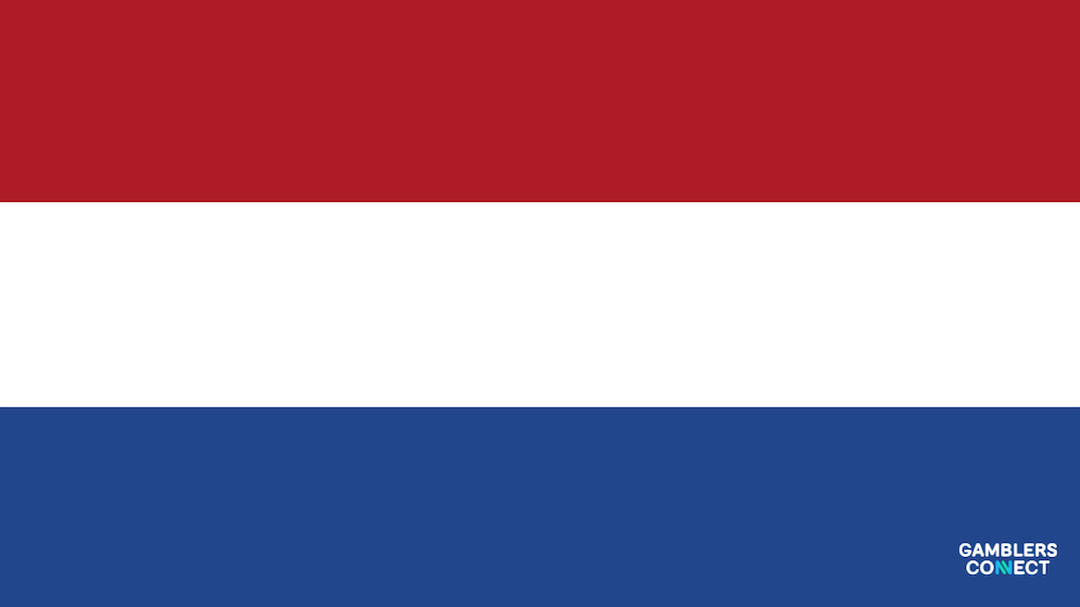The national flag of the Netherlands, representing the jurisdiction where a tax increase in the gambling industry is believed to be contributing to shifts in the market.