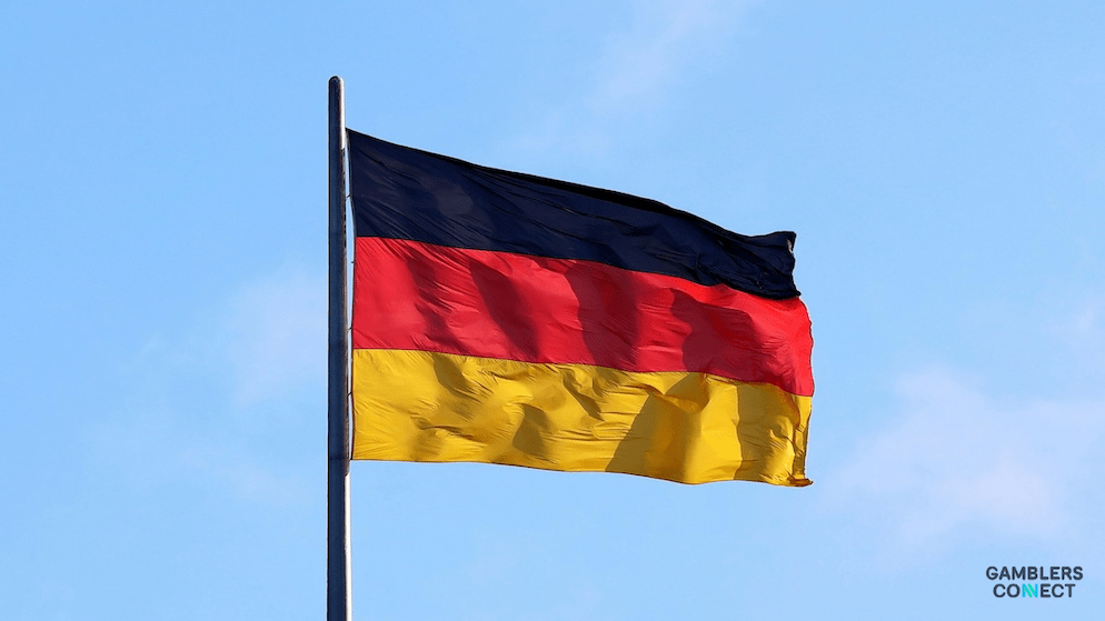 The flag of Germany, representing the country's commitment to providing transparent data on its regulated gambling activities through the GGL's new market monitor