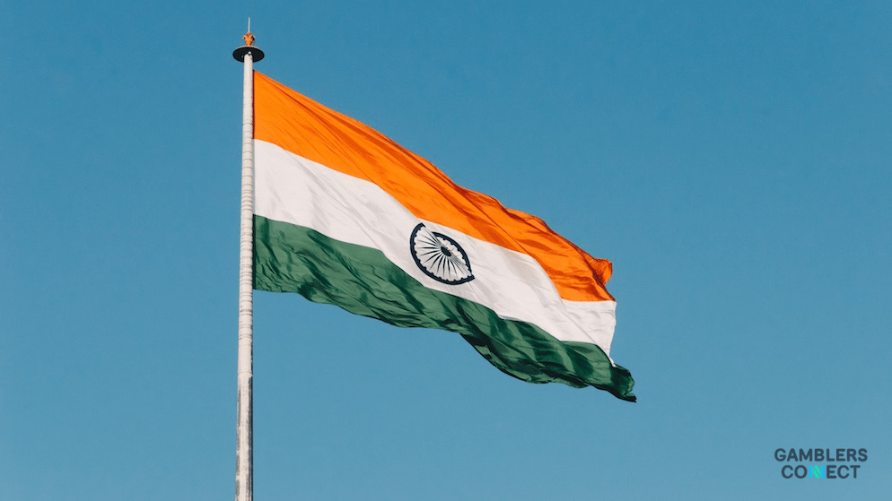 The Indian national flag, symbolizing the ongoing legal proceedings concerning the regulation of online gaming and betting within India.