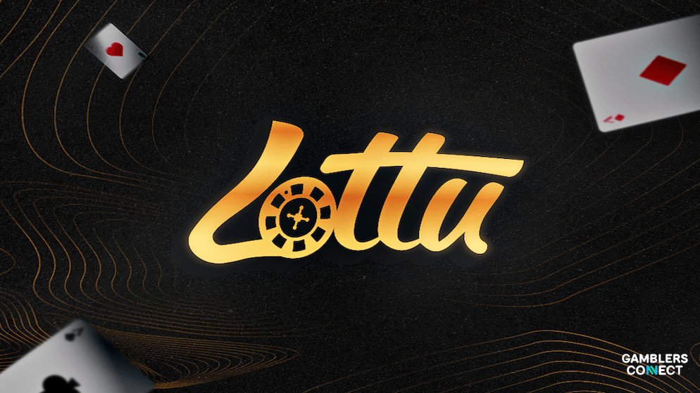 The official brand logo for LOTTU, a new digital betting and entertainment platform in Brazil, showcasing its premium and modern aesthetic.