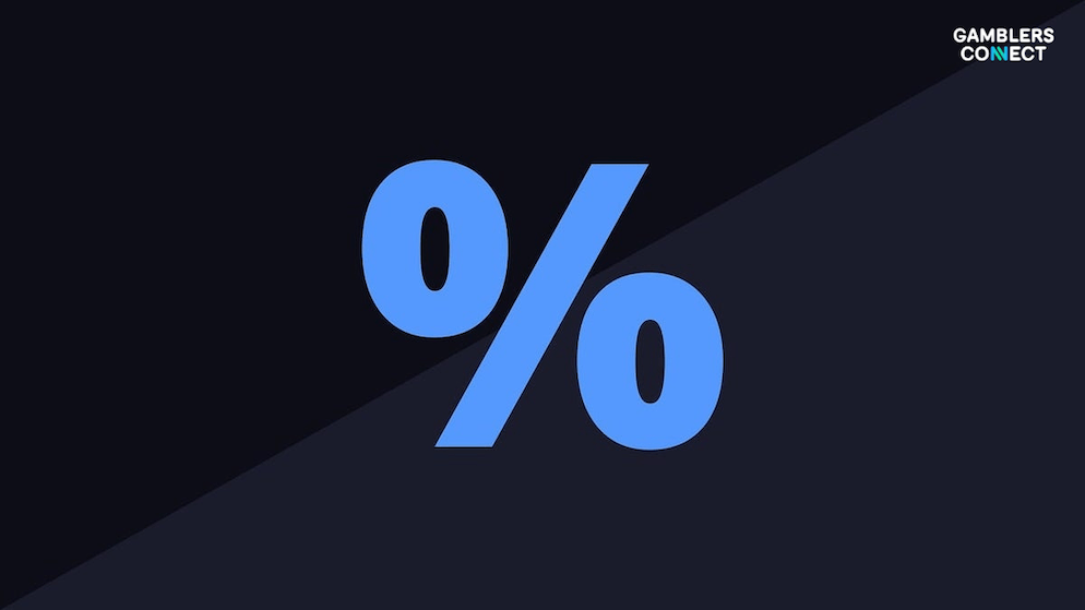 A prominent percentage symbol, symbolizing the potential outcomes and ongoing negotiations surrounding Mixi's bid for PointsBet Australia and Betr's position.