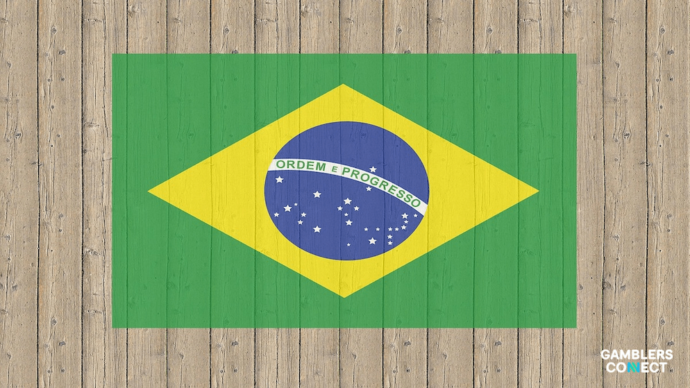 The Brazilian national flag, symbolizing SA Gaming's expansion into the newly regulated Brazilian iGaming sector.
