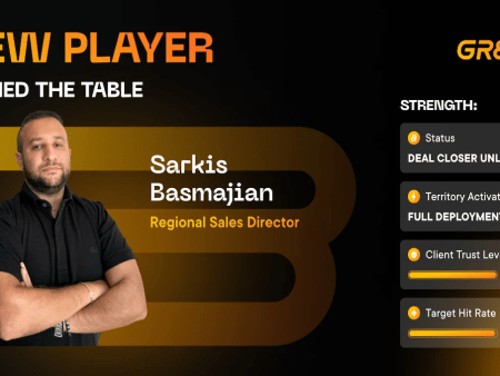 GR8 Tech Expands MENA Operations with Appointment of Sarkis Basmajian