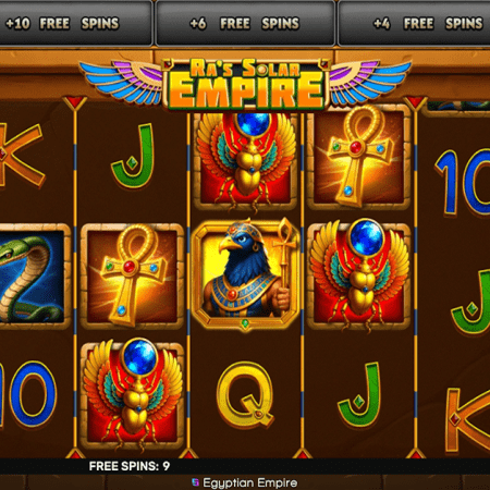 Ra’s Solar Empire: Spinomenal Unveils New Slot with Progressive Features