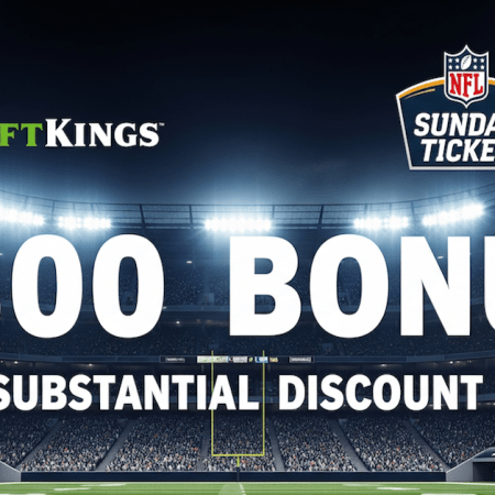 DraftKings Unveils Aggressive NFL Kickoff Promo with $300 Bonus and Sunday Ticket Discount