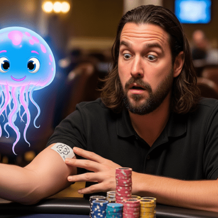 Poker Legend Michael Mizrachi Faces Unlikely Opponent: A Jellyfish in Las Vegas