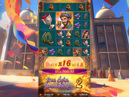 PG Soft dazzles again with Arabian-inspired Majestic Empire slot