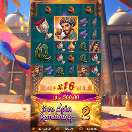 PG Soft dazzles again with Arabian-inspired Majestic Empire slot