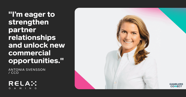 Relax Gaming Strengthens Leadership Team with Antonia Svensson as CCO