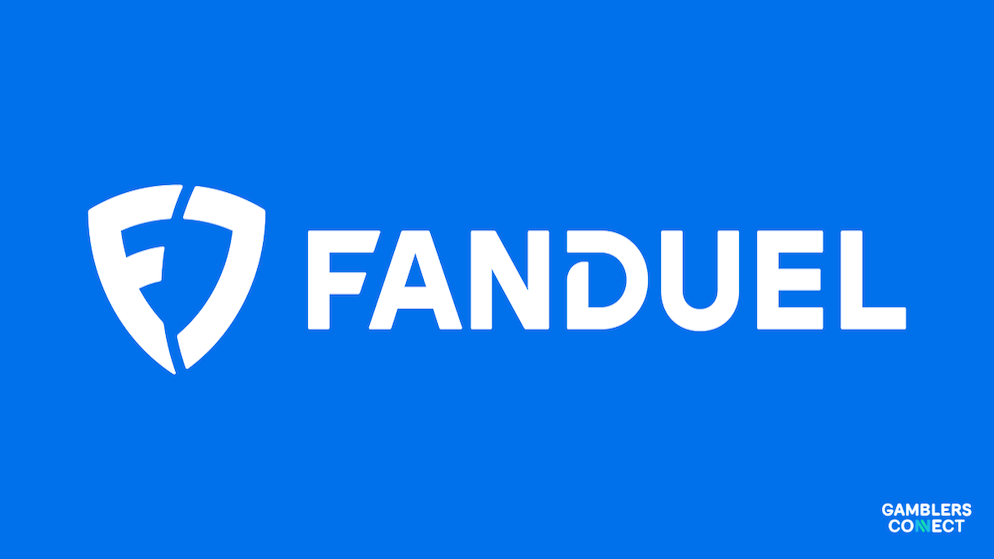 The FanDuel logo, representing its advanced sports betting technology and iGaming platform now available in West Virginia via the Delaware North partnership.