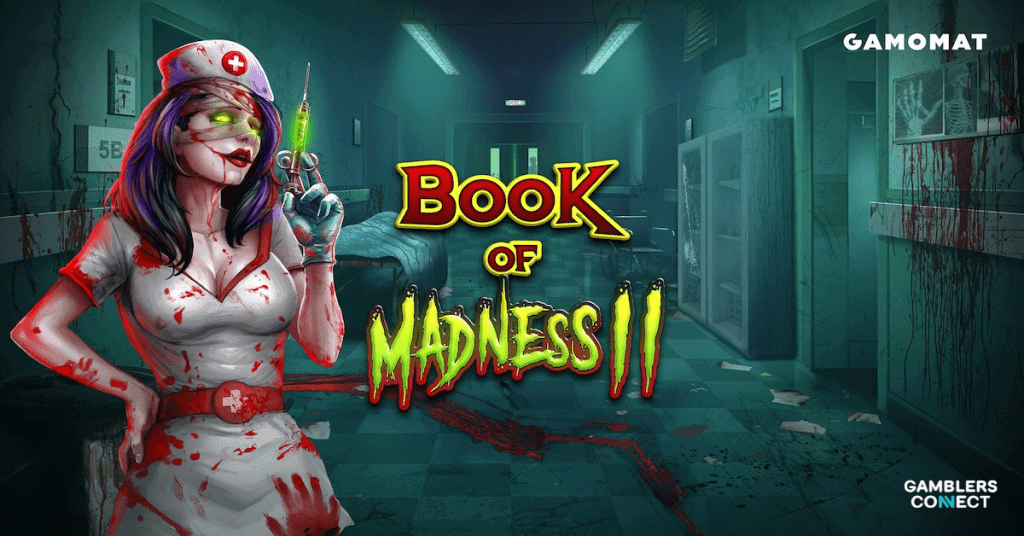 GAMOMAT Unleashes Horror Sequel with “Book of Madness 2” Slot