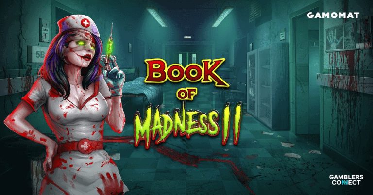 GAMOMAT Unleashes Horror Sequel with “Book of Madness 2” Slot