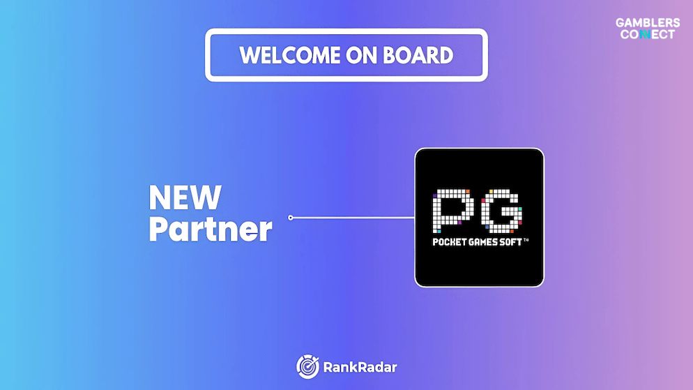 RankRadar iGaming analytics tool announces strategic partnership with mobile-first casino game developer PG Soft (Pocket Games Soft) for enhanced performance tracking.
