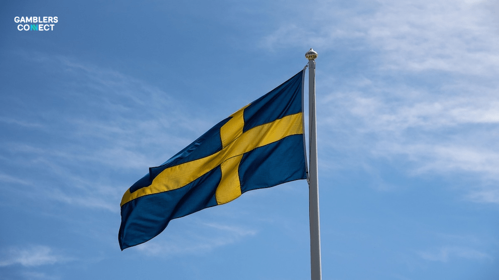 The flag of Sweden, representing the jurisdiction of the Swedish Gambling Authority, Spelinspektionen, as it releases a new report on money laundering risks.