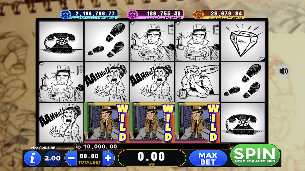 Detective Slots - Dick The Detective