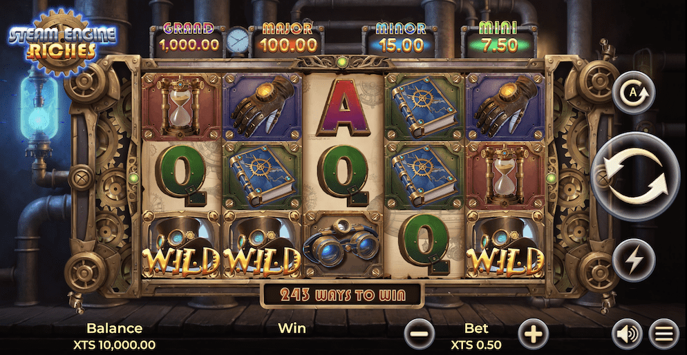 Steam Engine Riches gameplay