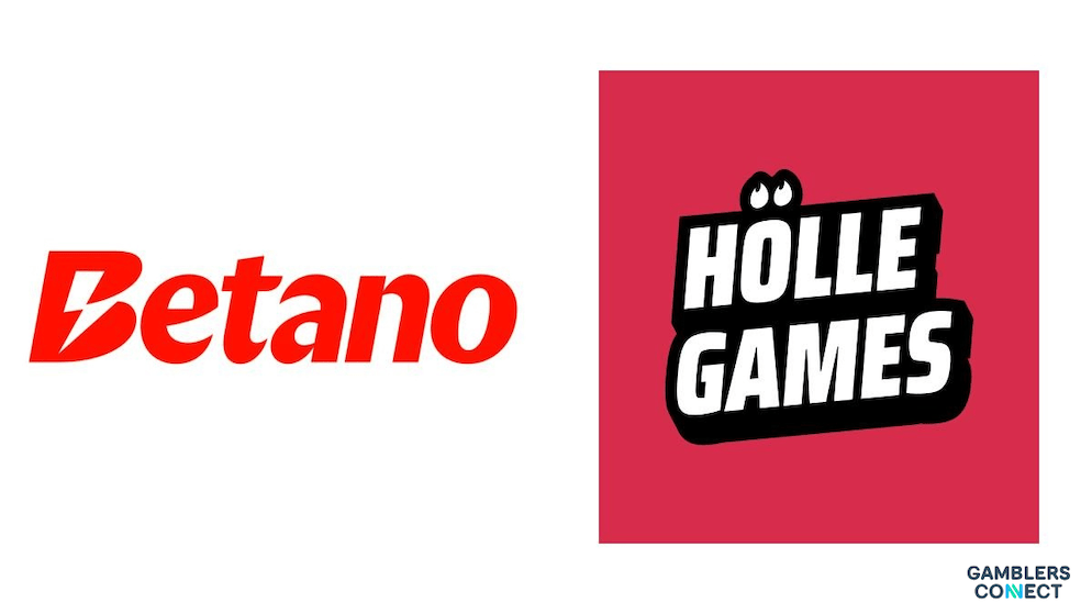 The prominent logos of Betano.de and Hölle Games, representing their collaboration to deliver high-quality, localized German online casino content.