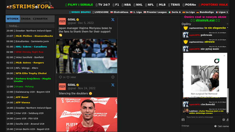 Strims Top Website