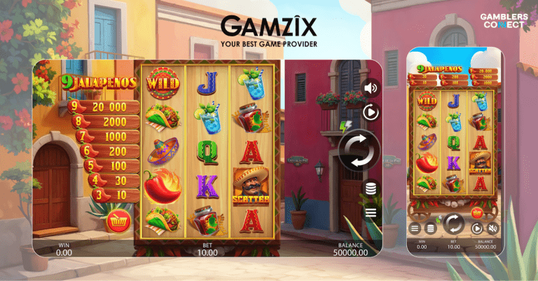 9 Jalapenos by Gamzix: Experience the Mexican Fiesta Fun!