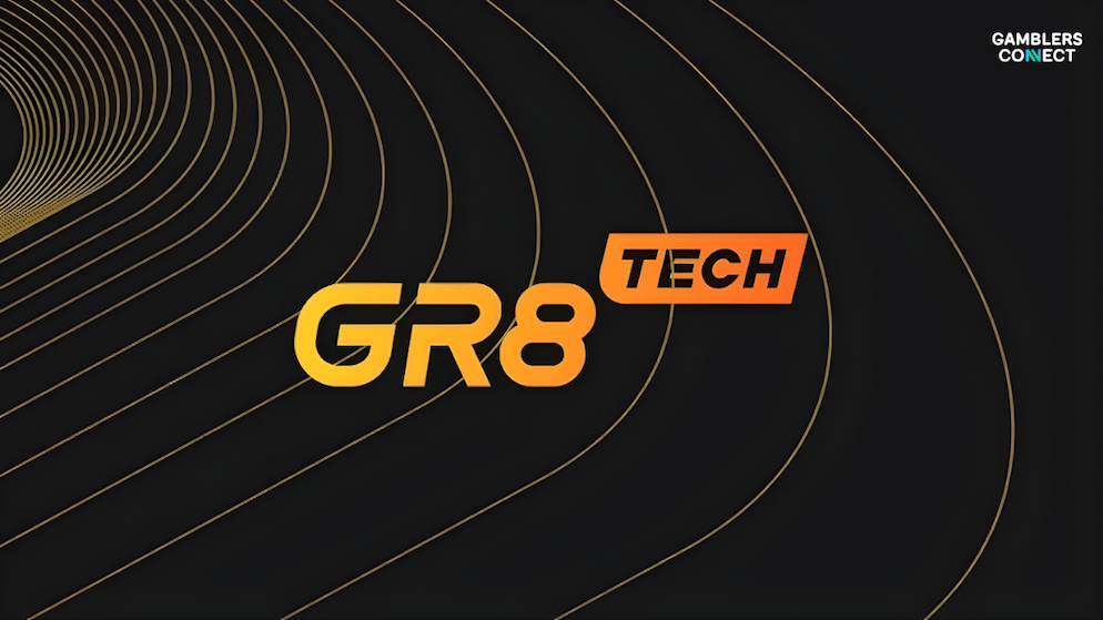 The GR8 Tech logo, representing their high-performance ULTIM8 Sportsbook and iGaming platform now powering the BongoBongo brand.