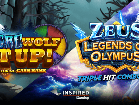 Inspired Unveils Werewolf It Up!™ and Zeus Legends of Olympus™ Slots