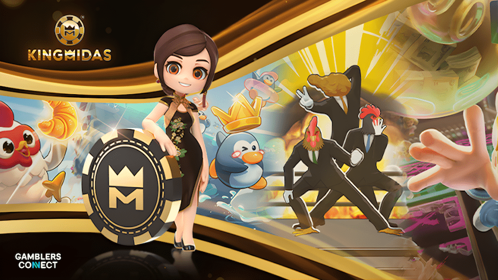 A vibrant collection of characters from the KingMidas Games slot portfolio, which is now set to reach a wider audience through a new content distribution agreement with SpinOro.