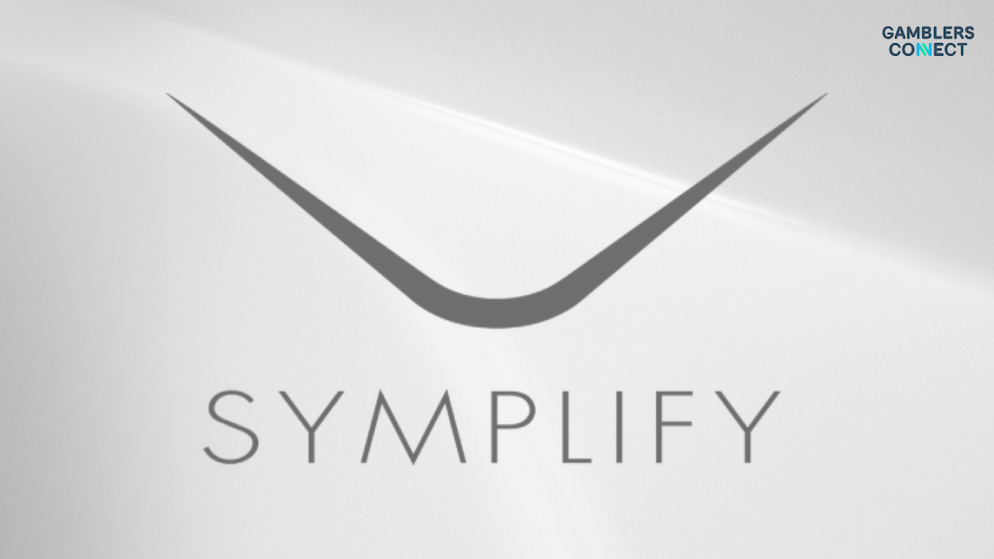 The logo for Symplify. The company emphasizes that leveraging real-time data for personalization, player protection, and operational speed is critical for iGaming.