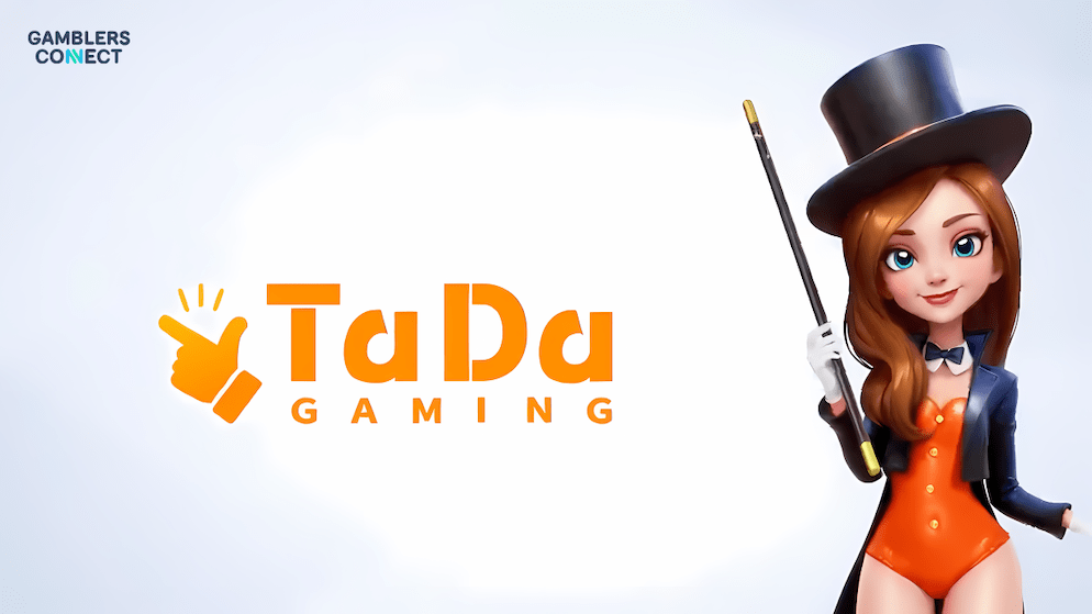 The vibrant TaDa Gaming logo and a magician, symbolizing the company's commitment to innovation and localization as they expand into Canada's iGaming sector.