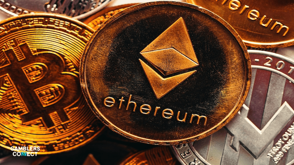 A close-up of Ethereum and Bitcoin coins, representing the foundational assets that prove the market is evolving, not collapsing, against the "is crypto dead" narrative.