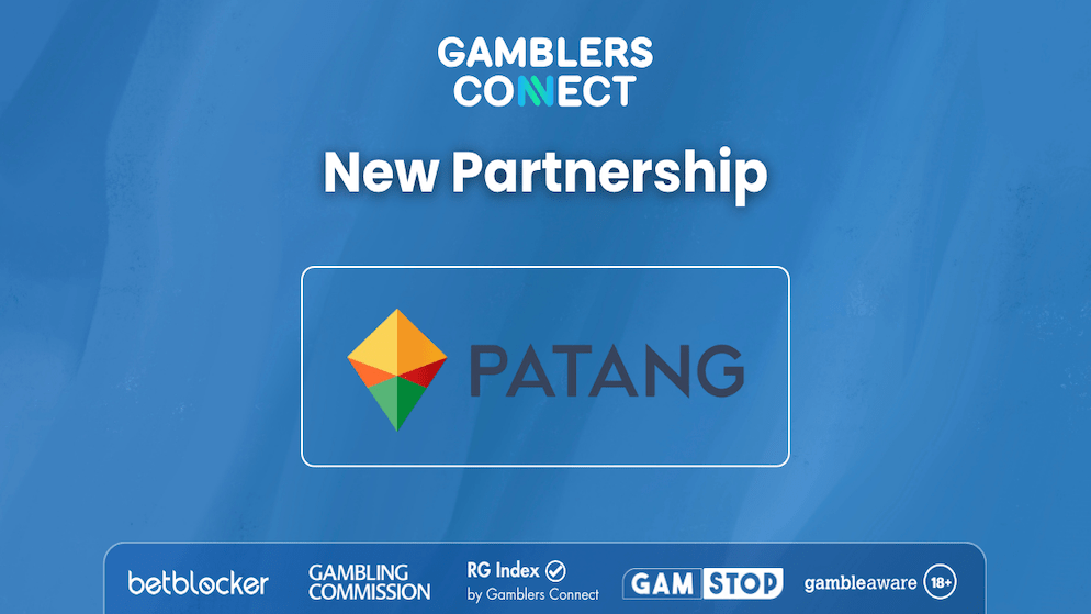 The Gamblers Connect partnership announcement banner featuring the Patang Casino logo, signifying a new collaboration aimed at expanding trusted iGaming options.