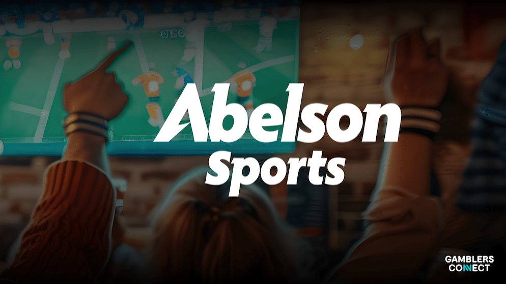 Logos of Abelson Sports and BVGroup together, indicating a partnership to deliver specialized football betting markets.