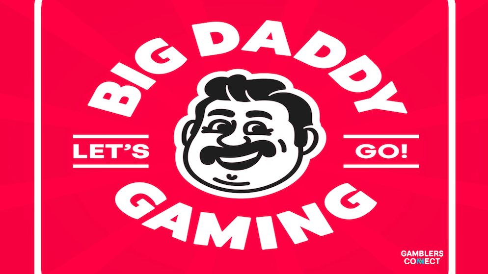 Graphic showing the Big Daddy Gaming logo superimposed on a map or outline of Sweden, signifying successful regulatory approval.