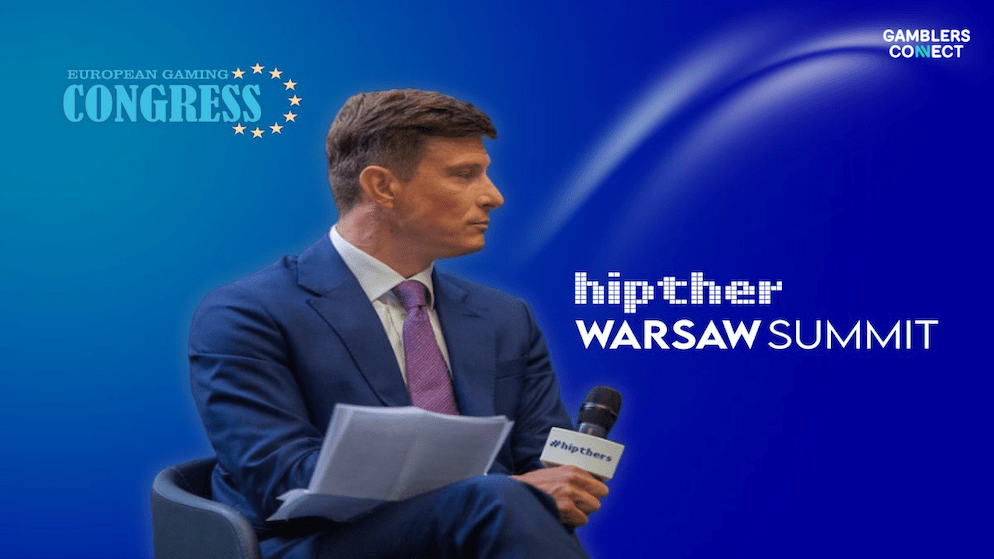 Marek Plota, Founding Attorney at RM Legal & Gaming, moderating a session at the European Gaming Congress in Warsaw.