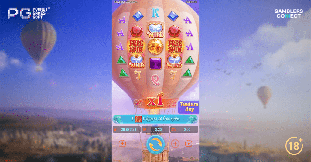 PG Soft Releases Uplifting New Slot Title: Skylight Wonders